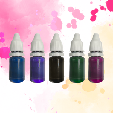 Pre-Inked Refillable Ink Bottles (10ml)
