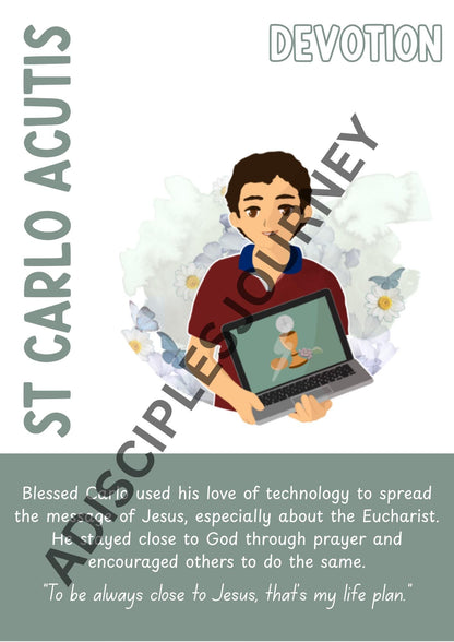 Catholic Saints Classroom Resource Posters