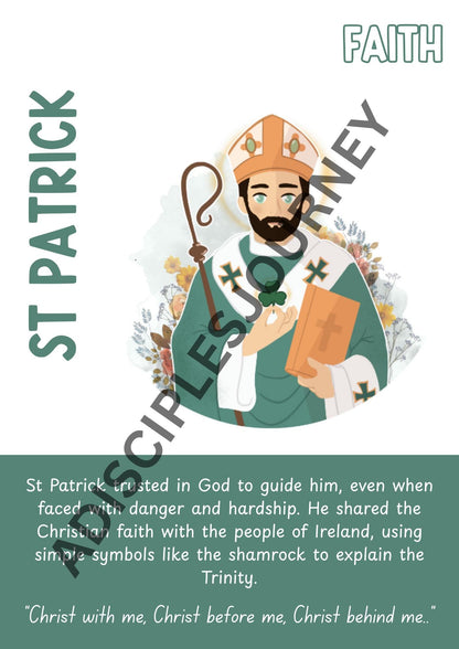 Catholic Saints Classroom Resource Posters