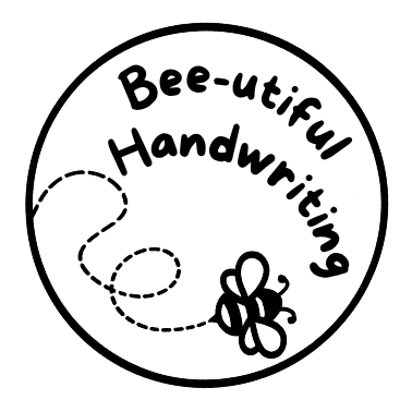 Non-Personalised Bee-utiful Handwriting! Stamp