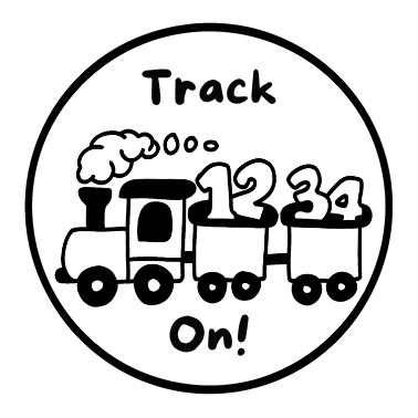 Non-Personalised Track On! Stamp