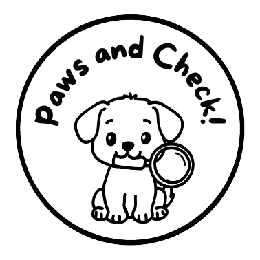 Non-Personalised Paws and Check! Stamp