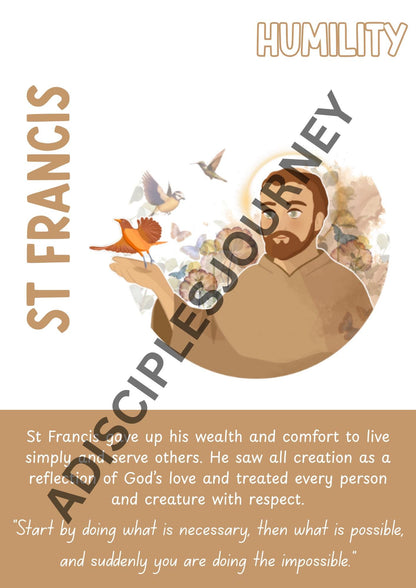 Catholic Saints Classroom Resource Posters