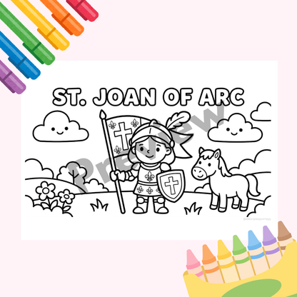 All Saints Day Colouring Pages