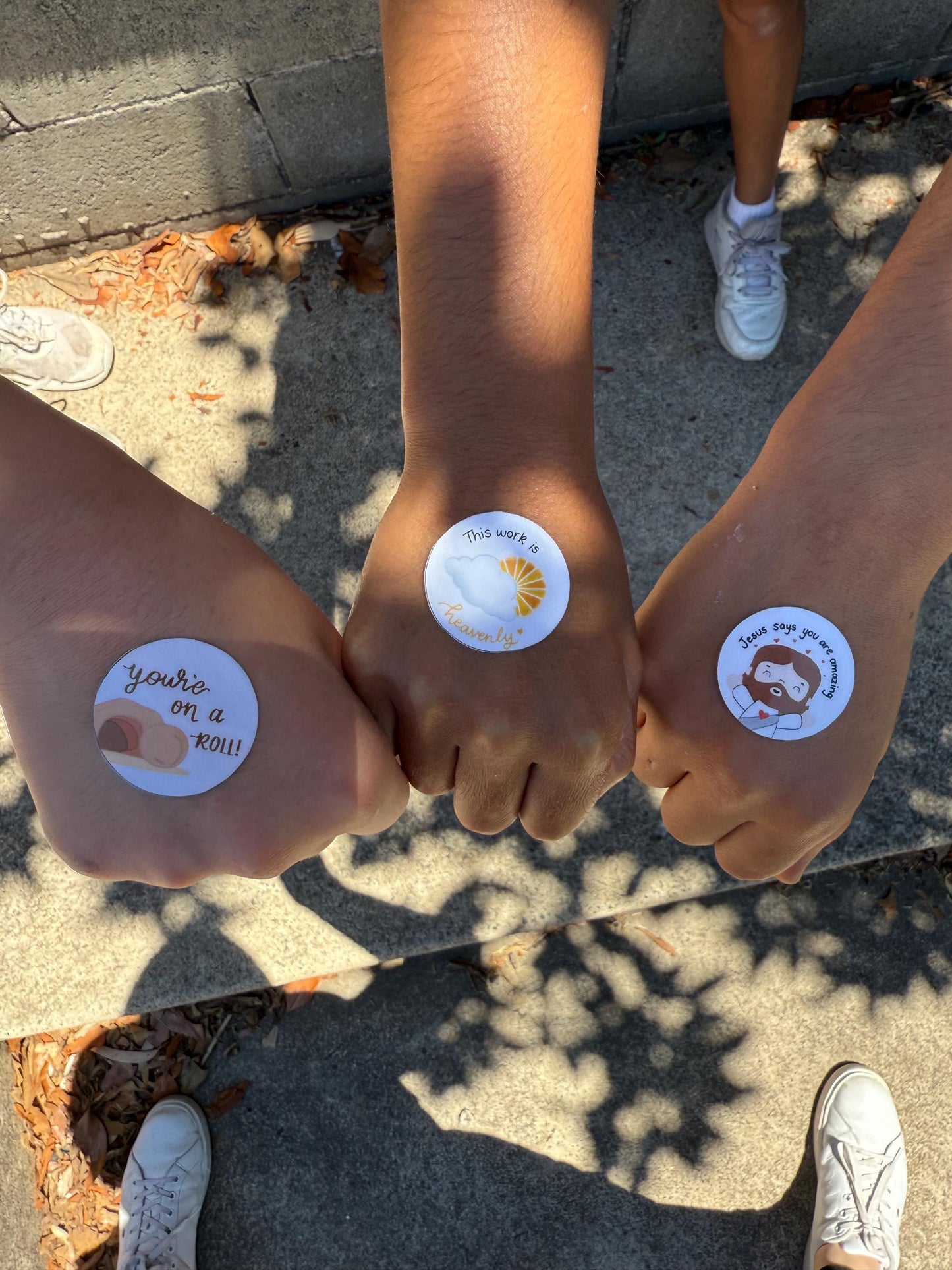 Catholic Encouragement Sticker Sheet - Jesus, Classroom Motivation