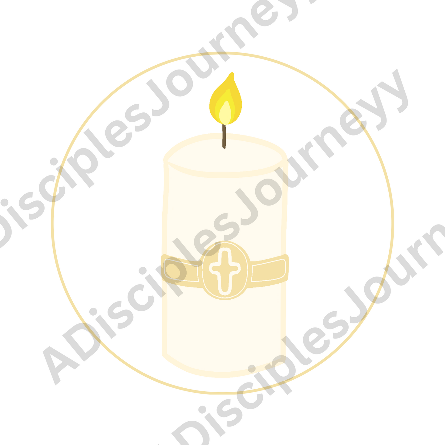 Candle Sticker Sheet