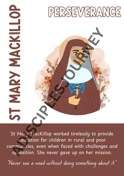 Catholic Saints Classroom Resource Posters