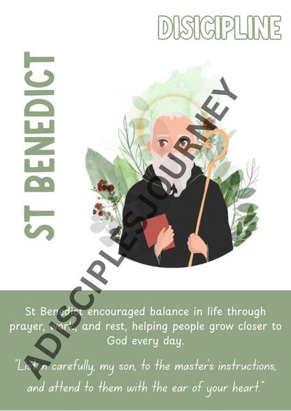 Catholic Saints Classroom Resource Posters